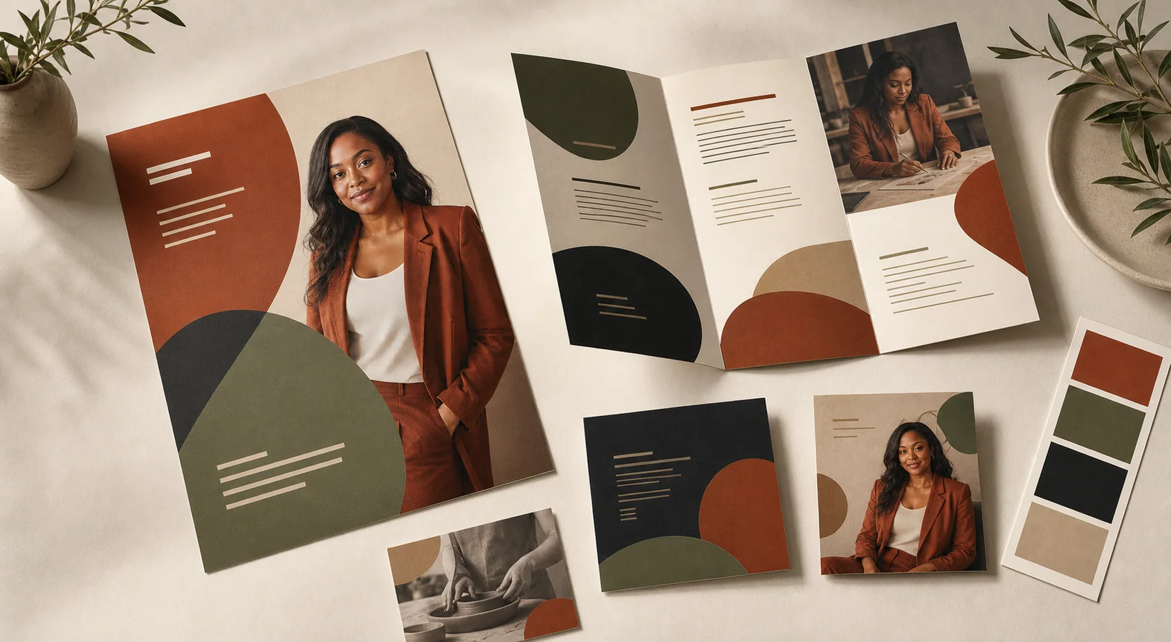 Campaign materials from the selected project